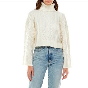 Wayf sweet nothings cable knit sweater